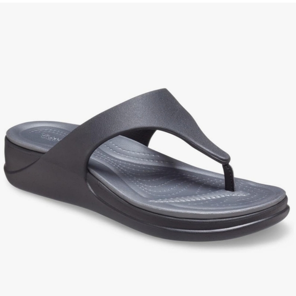 Crocs Women's Boca Wedge Flip Size 11 - Picture 1 of 8
